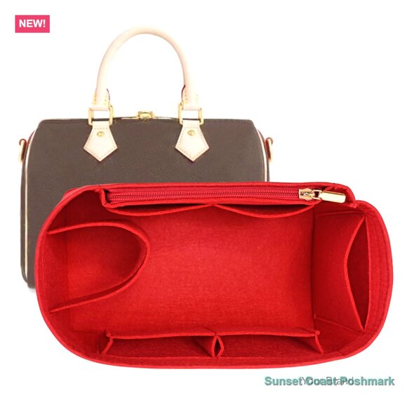 Other - Felt Purse Organizer Insert with Multiple Pockets